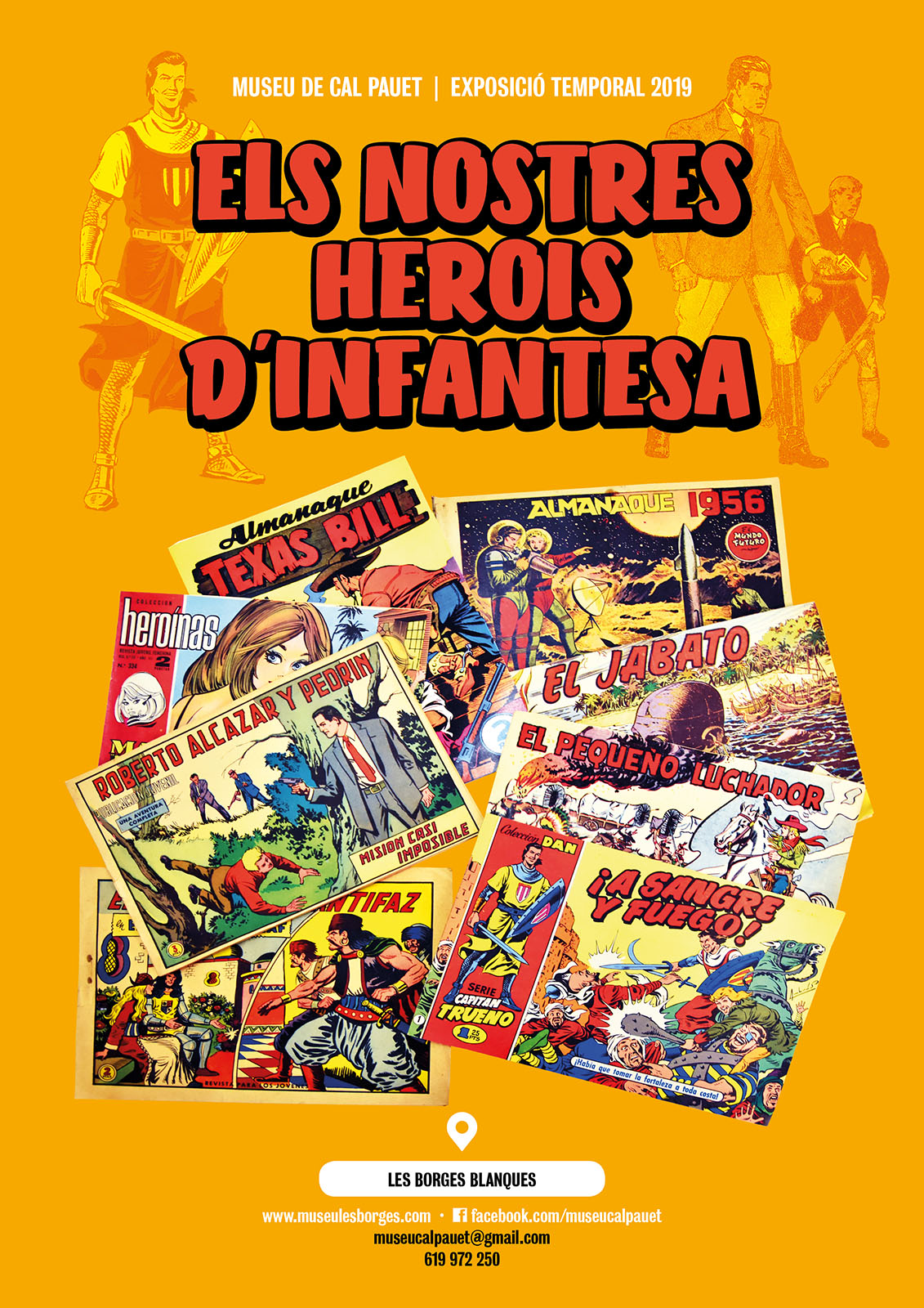 Cartell: Els nostres herois d’infantesa